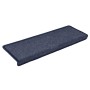 Alfombrillas para escaleras 30 unidades 65x21x4 cm Gris oscuro y azul Borde rectangular en Hogar | Comprar online en Foru.es