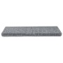 Alfombrillas para escaleras 30 unidades 65x21x4 cm Gris claro Borde rectangular en Hogar | Comprar online en Foru.es