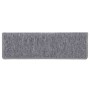 Alfombrillas para escaleras 30 unidades 65x21x4 cm Gris claro Borde rectangular en Hogar | Comprar online en Foru.es