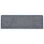 Alfombrillas para escaleras 30 unidades 65x21x4 cm Gris claro y azul Borde rectangular en Hogar | Comprar online en Foru.es