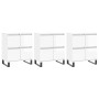 Aparadores 3 uds madera contrachapada blanco brillo de vidaXL, Aparadores - Ref: Foro24-3190207, Precio: 282,46 €, Descuento: %
