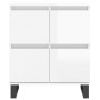 Aparadores 3 uds madera contrachapada blanco brillo de vidaXL, Aparadores - Ref: Foro24-3190207, Precio: 282,46 €, Descuento: %