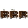 Aparadores 3 uds madera contrachapada roble ahumado de vidaXL, Aparadores - Ref: Foro24-3190210, Precio: 227,54 €, Descuento: %