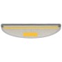 Alfombrillas para escaleras 20 unidades 56x17x3 cm Gris claro Semicircular en Hogar | Comprar online en Foru.es