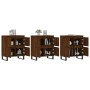 Aparadores 3 uds madera contrachapada marrón roble de vidaXL, Aparadores - Ref: Foro24-3190212, Precio: 264,08 €, Descuento: %