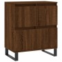 Aparadores 3 uds madera contrachapada marrón roble de vidaXL, Aparadores - Ref: Foro24-3190212, Precio: 264,08 €, Descuento: %