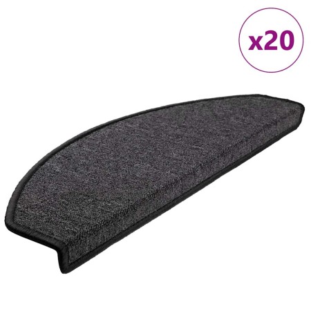 Felpudos para escaleras 20 unidades 65x24x4 cm antracita semicirculares grandes en Hogar | Comprar online en Foru.es