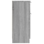 Aparador de madera contrachapada gris Sonoma 30x30x70 cm de vidaXL, Aparadores - Ref: Foro24-817002, Precio: 53,53 €, Descuen...