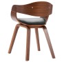 Sillas de comedor 4 uds madera curvada y cuero sintético de vidaXL, Sillas de comedor - Ref: Foro24-3054812, Precio: 640,01 €...