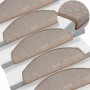 Felpudos para escaleras 20 unidades 65x24x4 cm Marrón claro Semicircular Grande en Hogar | Comprar online en Foru.es