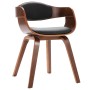 Sillas de comedor 6 unidades madera curvada y cuero sintético de vidaXL, Sillas de comedor - Ref: Foro24-3054813, Precio: 1,0...