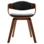 Dining chairs 6 units curved wood and synthetic leather by vidaXL, dining chairs - Ref: Foro24-3054813, Price: 873,63 €, Disc...