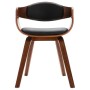 Sillas de comedor 6 unidades madera curvada y cuero sintético de vidaXL, Sillas de comedor - Ref: Foro24-3054813, Precio: 1,0...