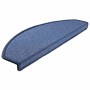 Alfombrillas para escaleras 20 unidades 65x24x4 cm Azul Semicircular Grande en Hogar | Comprar online en Foru.es