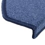 Alfombrillas para escaleras 20 unidades 65x24x4 cm Azul Semicircular Grande en Hogar | Comprar online en Foru.es