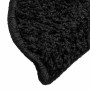 Alfombrillas para escaleras 30 unidades 56x17x3 cm Negro Semicircular en Hogar | Comprar online en Foru.es