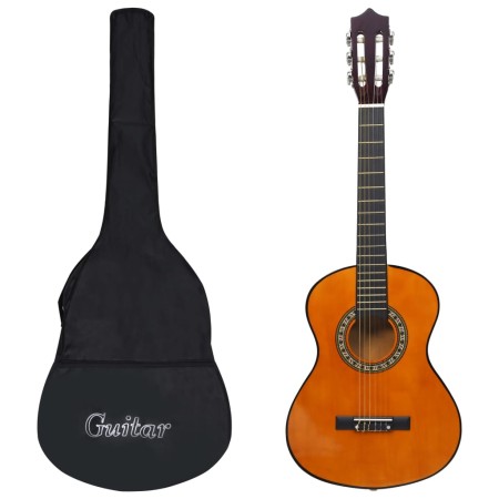 Guitarra clásica para principiante y niño con funda 1/2 34" de vidaXL, Guitarras - Ref: Foro24-3055605, Precio: 67,14 €, Desc...
