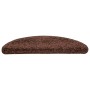 Felpudos para escaleras (30 unidades, 56 x 17 x 3 cm, marrón, semicirculares) en Hogar | Comprar online en Foru.es