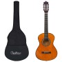 Guitarra clásica para principiante y niño con funda 1/2 34" de vidaXL, Guitarras - Ref: Foro24-3055605, Precio: 67,14 €, Desc...