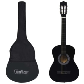 Guitarra clásica para principiantes con funda negro 3/4 36" de vidaXL, Guitarras - Ref: Foro24-3055889, Precio: 68,74 €, Desc...