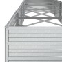 Arriate de acero galvanizado plateado 400x80x45 cm de vidaXL, Maceteros y jardineras - Ref: Foro24-316899, Precio: 83,85 €, D...
