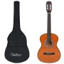 Guitarra clásica para principiantes con funda 3/4 36" de vidaXL, Guitarras - Ref: Foro24-3055890, Precio: 74,48 €, Descuento: %