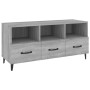 Mueble de TV madera contrachapada gris Sonoma 102x35x50 cm de vidaXL, Muebles TV - Ref: Foro24-817499, Precio: 89,73 €, Descu...