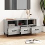Mueble de TV madera contrachapada gris Sonoma 102x35x50 cm de vidaXL, Muebles TV - Ref: Foro24-817499, Precio: 89,73 €, Descu...