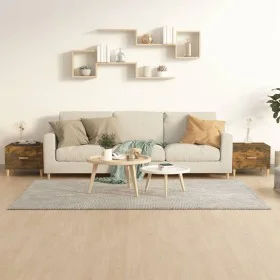 Coffee table 2 pcs engineered wood smoked oak 50x50x40cm by vidaXL, Coffee table - Ref: Foro24-817532, Price: 59,99 €, Discou...