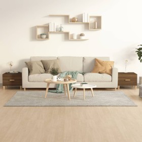 Mesas de centro 2 uds madera ingeniería marrón roble 50x50x40cm de vidaXL, Mesas de centro - Ref: Foro24-817536, Precio: 62,3...