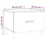 Mesas de centro 2 uds madera ingeniería marrón roble 50x50x40cm de vidaXL, Mesas de centro - Ref: Foro24-817536, Precio: 62,3...