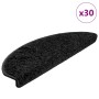 Alfombrillas para escaleras 30 unidades 65x21x4 cm Negro Semicircular Grande en Hogar | Comprar online en Foru.es