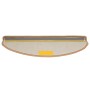 Felpudos para escaleras 30 unidades 65x21x4 cm Beige Semicircular Grande en Hogar | Comprar online en Foru.es
