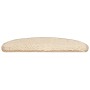 Alfombrillas para escaleras 30 unidades 65x21x4 cm Crema Semicircular Grande en Hogar | Comprar online en Foru.es