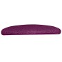 Felpudos para escaleras 30 unidades 65x21x4 cm violeta semicircular grande en Hogar | Comprar online en Foru.es