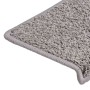 Alfombrillas para escaleras 30 unidades 65x21x4 cm Gris Borde Rectangular en Hogar | Comprar online en Foru.es