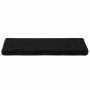 Alfombrillas para escaleras 30 unidades 65x21x4 cm Negro Borde Rectangular en Hogar | Comprar online en Foru.es