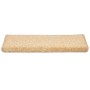 Alfombrillas para escaleras 30 unidades 65x21x4 cm color crema borde rectangular en Hogar | Comprar online en Foru.es