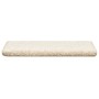 Alfombrillas para escaleras 30 unidades 65x21x4 cm Blanco Borde Rectangular en Hogar | Comprar online en Foru.es