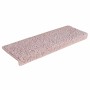 Alfombrillas para escaleras 30 unidades 65x21x4 cm Blanco y rosa Borde rectangular en Hogar | Comprar online en Foru.es