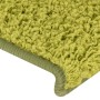 Alfombrillas para escaleras 30 unidades 65x21x4 cm Verde Borde Rectangular en Hogar | Comprar online en Foru.es