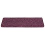 Felpudos para escaleras (30 unidades, 65 x 21 x 4 cm, color morado oscuro, borde rectangular) en Hogar | Comprar online en Foru.