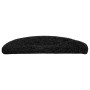Alfombrillas para escaleras 20 unidades 56x17x3 cm Negro Semicircular en Hogar | Comprar online en Foru.es