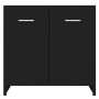 Juego de muebles de baño 4 piezas negro de vidaXL, Muebles de baño - Ref: Foro24-3071712, Precio: 232,68 €, Descuento: %