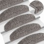 Felpudos para escaleras 20 unidades 65x21x4 cm Gris Semicircular Grande en Hogar | Comprar online en Foru.es