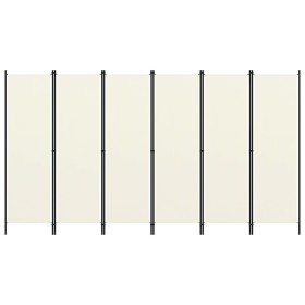 Biombo divisor de 6 paneles blanco 300x180 cm de vidaXL, Divisores de ambientes - Ref: Foro24-320727, Precio: 41,13 €, Descue...