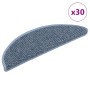 Alfombra autoadhesiva escalera sisal 30 uds 56x17x3 cm azul en Hogar | Comprar online en Foru.es