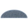 Alfombra autoadhesiva escalera sisal 30 uds 56x17x3 cm azul en Hogar | Comprar online en Foru.es