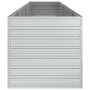 Arriate de acero galvanizado plateado 400x80x77 cm de vidaXL, Maceteros y jardineras - Ref: Foro24-316900, Precio: 126,97 €, ...