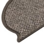 Alfombra autoadhesiva escalera sisal 30 uds marrón beige en Hogar | Comprar online en Foru.es